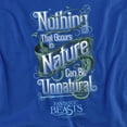 thumbnail image 2 of Fantastic Beasts Unnatural Women's T Shirt, Royal, Large, 2 of 6