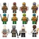 thumbnail image 2 of 12pcs Teenage Mutant Ninja Turtles Series Figure Assembled Mini Building Block For Kids Gift, 2 of 5