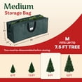 thumbnail image 2 of Elf Stor Set of 2 Christmas Tree Storage Bags for 7.5 FT Artificial Trees, 2 of 6
