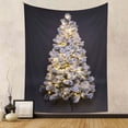 thumbnail image 2 of Moocorvic Christmas Tree Tapestry Green Tree Decorative Wall Hanging Home Decor Decoration, 2 of 8