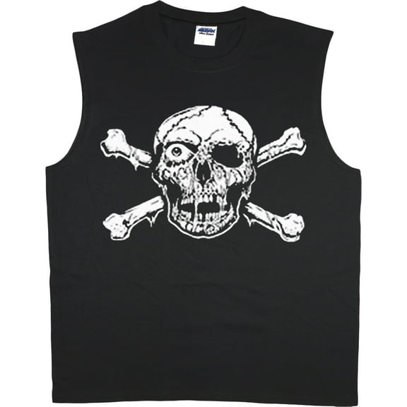 Army Skull t-shirt sleeveless t-shirt muscle tee for men