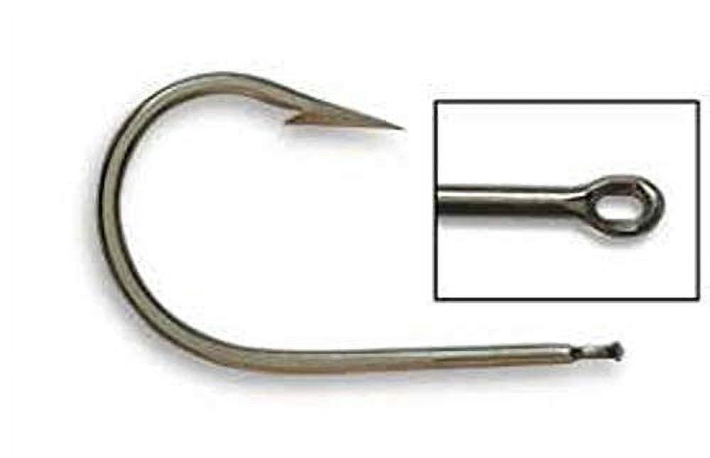 Mustad 7693S-SS-10/0-2 Southern &Tuna, Stainless Steel Needle Eye