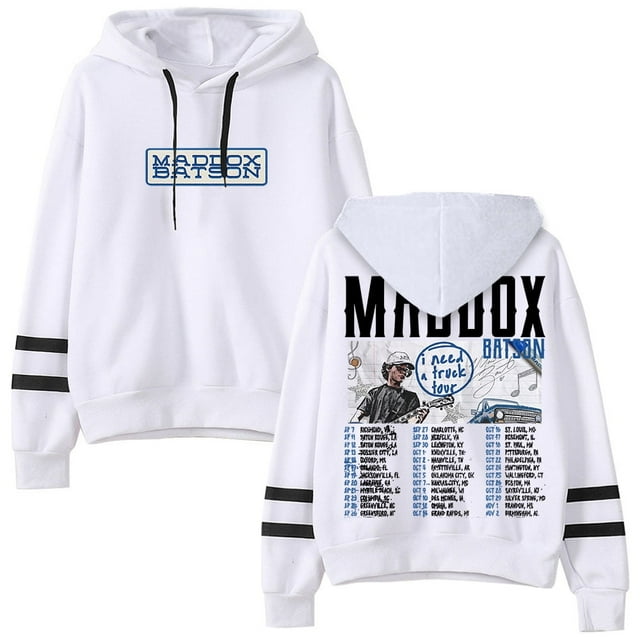 Maddox Batson Necesito un recorrido en camión Merch Jerséis Sin bolsillos Barras paralelas Manga Ropa de calle