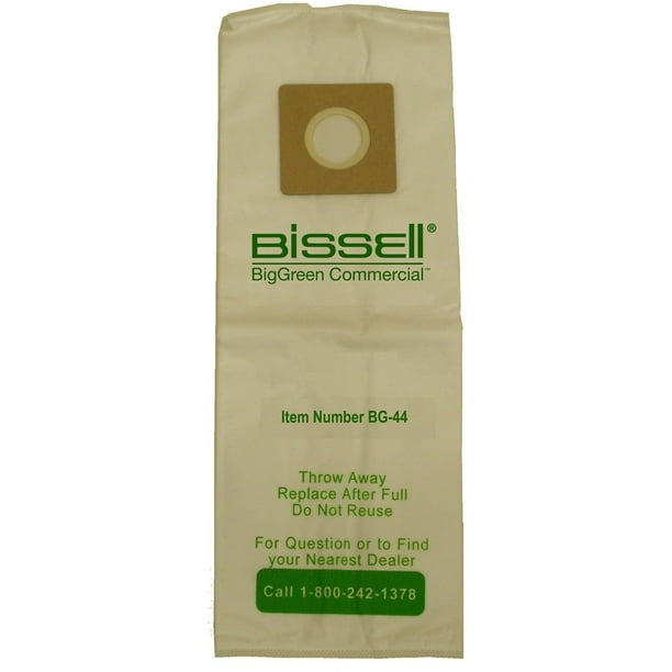 Bolsa para aspiradora Bissell Commercial BG-44 para Bg101H (paquete de 4)