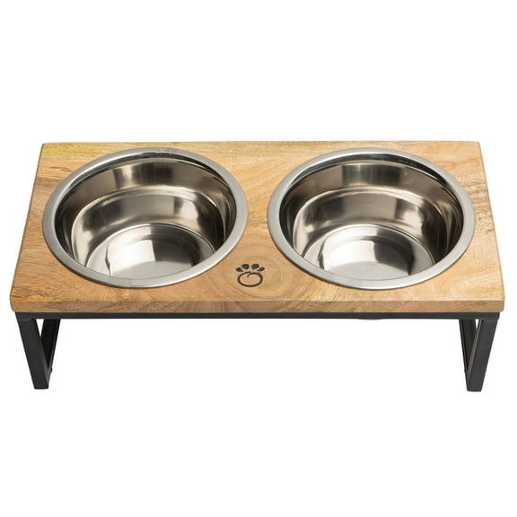 Elevated Wood & Metal Feeder Size: Small