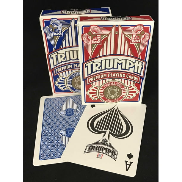 TRIUMPH PREMIUM POKER PLAYING CARDS