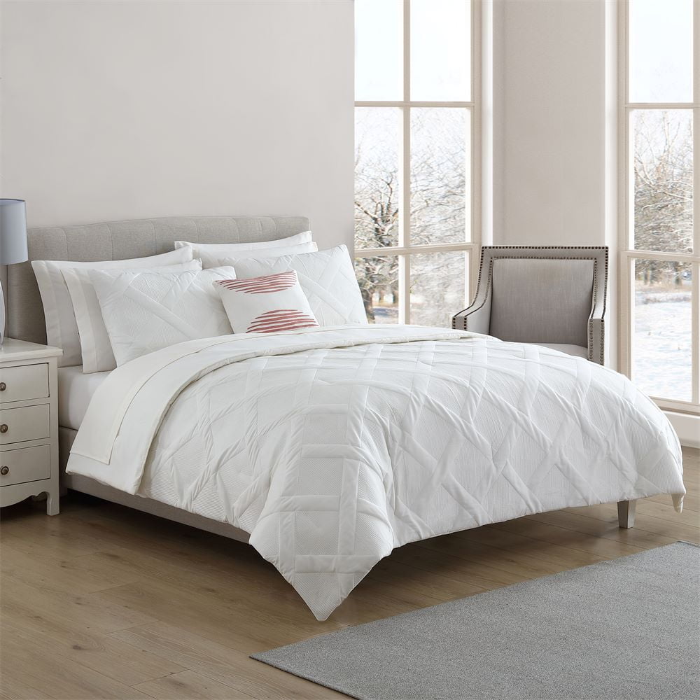 Mainstays Cream 10 Piece Bed in a Bag Comforter Set for Men and Women, Queen  (图2) Mainstays Cream 10 Piece Bed in a Bag Comforter Set for Men and Women, Queen  (图2)