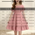 thumbnail image 3 of Nskgu Tween Girls 2025 Summer Dresses Kids Polka Dot Dress Girls Spring Dresses Size 4-14 Years, 3 of 6