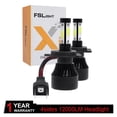 thumbnail image 2 of 2Pcs H11 H4 H7 Led H1 Auto Car Headlight S1 N1 80W 12000LM 6000K Automobile Bulb All In One COB H4 H7 LED Lamp ,Easy to Use, 2 of 7