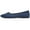 Navy(Dark Blue), variant on AOMAIS Women's Fashion Ballet Flats Pointy Toe Flats Mesh Casual Shoes for Women Slip on Shoes(Black,US9)