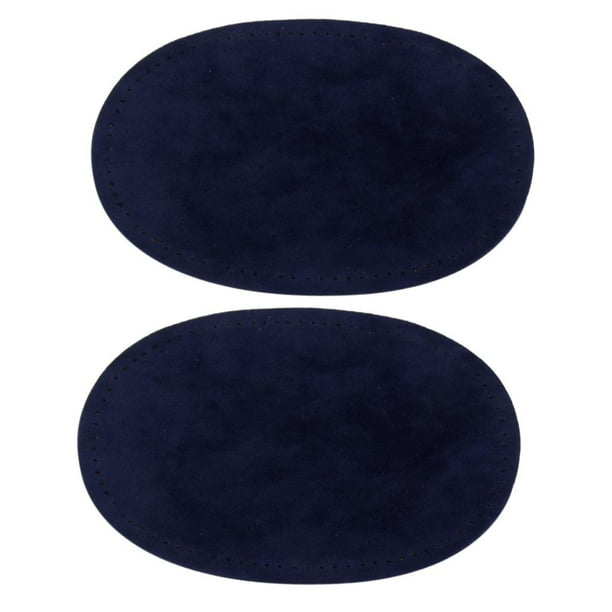Parches Ovalados Perfecl 1 Par de Parches de Ropa para Chaqueta Azul
