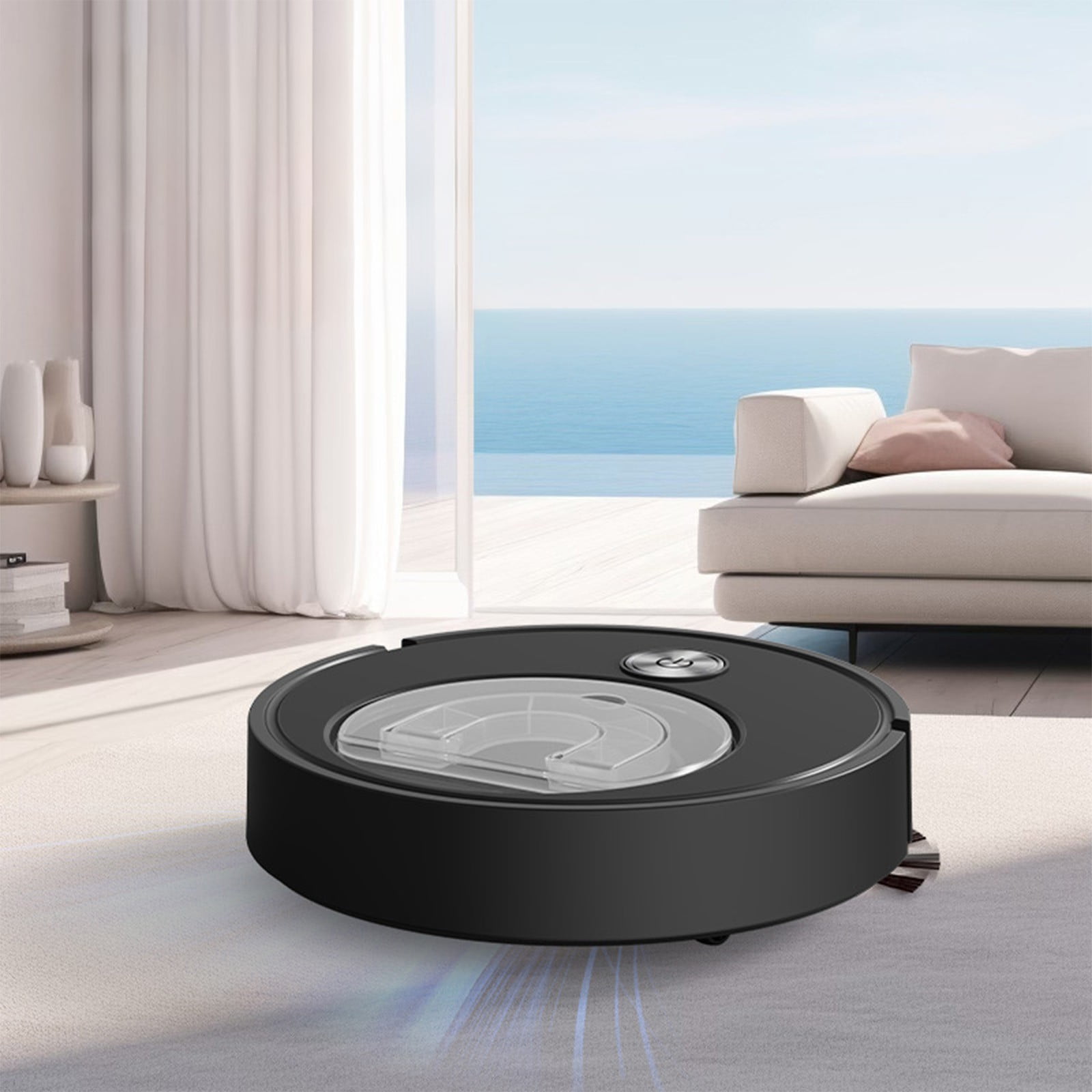 Robot Vacuum and Mop, Vacuum Robot mop Advanced Obstacle Avoidance, Robotic Vacuum Cleaner Aspiradora Robot Robotic Vacuum CleanerDesign, Ideal for Pet Hair, Hard Floor,Carpet