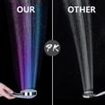 thumbnail image 3 of LED Shower, Light Head, Lighted Shower Head, Color Shower Head, LED Hand Shower, 7 Color Auto Change, Universal, Chrome, 3 of 5
