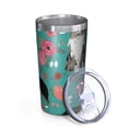 thumbnail image 2 of Australian Shepherd Floral 10oz Tumblers Stainless Steel Tumbler with Lid and Straw,Vacuum Insulated Double Wall Travel Tumbler Cups with Cleaning Brush for Coffee, Tea, 2 of 4