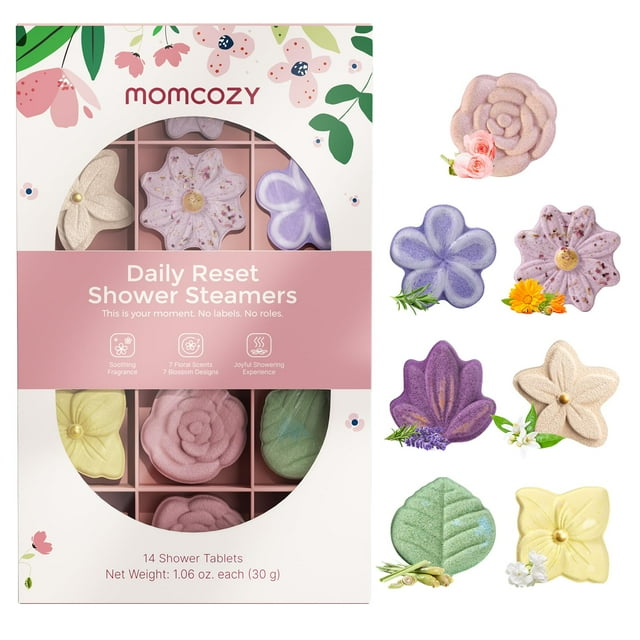 Set de regalo Momcozy Shower Vapers, 14 unidades, con aromas florales