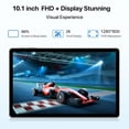 thumbnail image 3 of JIMTAB 2024 Android 13 Tablets Octa-Core 10 inch 2 in 1 Android Tablet, 4GB+64GB Gaming Tablet with USB Adapter, Keyboard, Stylus, Tempered Film, GPS, WiFi, Bluetooth, Google Certificated Tablet, 3 of 6