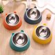 thumbnail image 2 of Cuenco para perros y gatos con base antideslizante elevada de 15 grados para cachorros, comedero para agua potable para gatos, cuello inclinado y protector, accesorios para cuencos para mascotas, 2 of 5