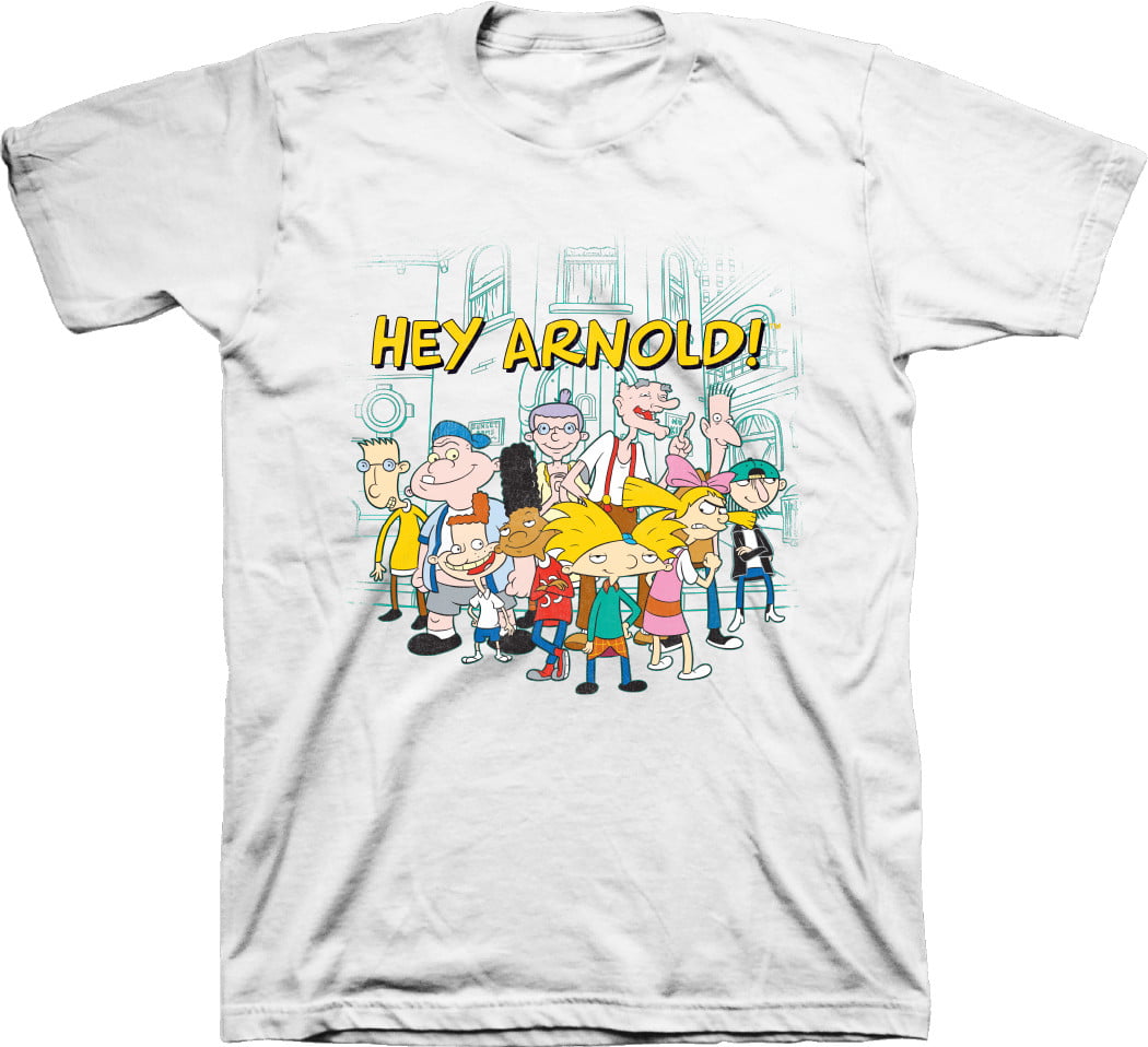 Official White Hey Arnold T-Shirt 