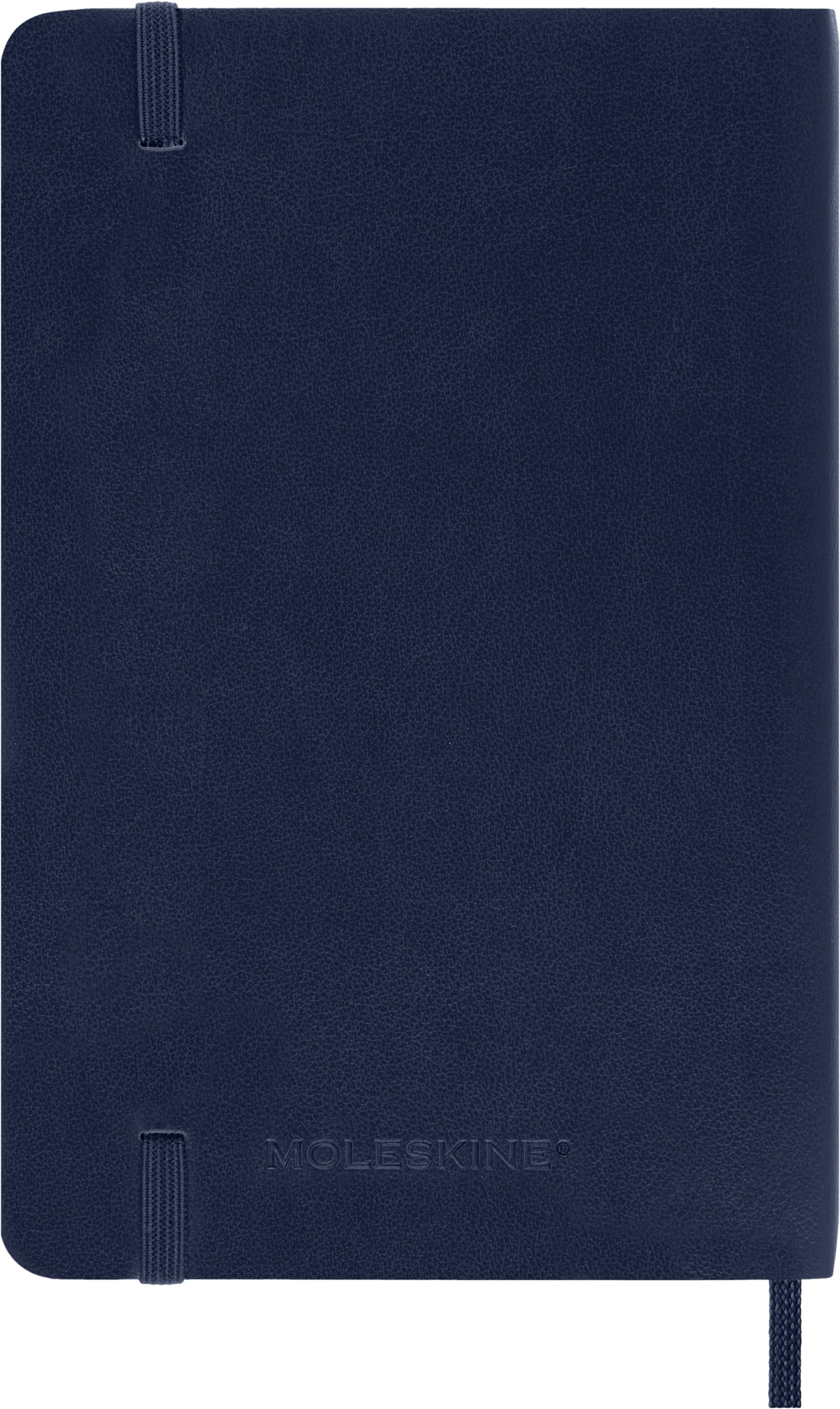 Moleskine Classic Notebook, Soft Cover, Pocket (3.5" x 5.5"), Ruled, Sapphire Blue