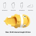 thumbnail image 2 of Thickness Upgrade Women Men House Cartoon Slippers Beach Pool Shower Sandals Indoor Outdoor, 2 of 5