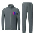 thumbnail image 1 of Funicet Sweatshirt Set Sports and Casual Printed Two-Piece Set Mens Long Sleeved Set, 1 of 4