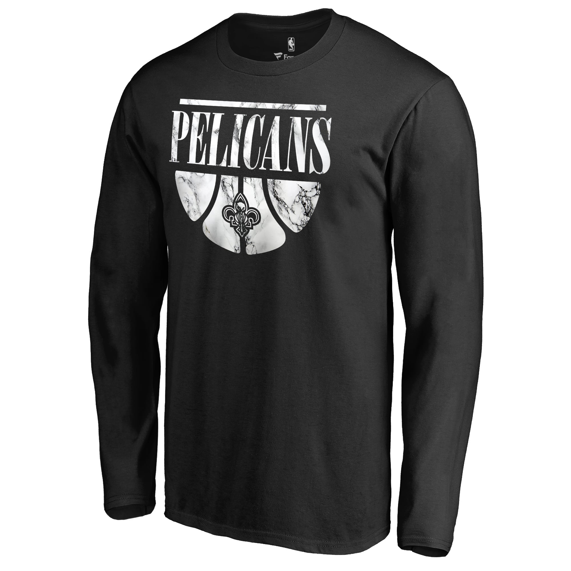 Men's Black New Orleans Pelicans Buckets Long Sleeve T-Shirt