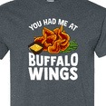 thumbnail image 4 of Inktastic Buffalo Wings Game Day Snack T-Shirt, 4 of 5