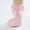 Pink, variant on Baby Girls Knee High Socks Bow – Tube Ruffled Knit Cotton Long Stockings for Infants and Toddlers
