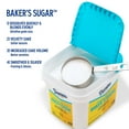 thumbnail image 2 of Domino Pure Cane Ultrafine Granulated Baker's Sugar 3.5 lb Tub, 2 of 5