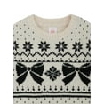 thumbnail image 3 of Wonder Nation Girls Holiday Fair Isle Sweater, Sizes 4-18 & Plus, 3 of 5
