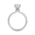 thumbnail image 3 of Ammo Jewel 2.3 Ct Pear Cut Diamond Hidden Halo Engagement Ring - 14K White Gold Plated Ring - Dazzling Lab-Created Diamond - Elegant Women's Bridal Ring - Perfect Gift for Her on Special Occasions, 3 of 3