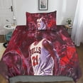 thumbnail image 1 of Jimmy Butler Sets Duvet Cover Pillowcases 3D Microfiber NBA Bedding Set Bed Linen with Zipper Closure 2 Pcs Single, 1 of 5