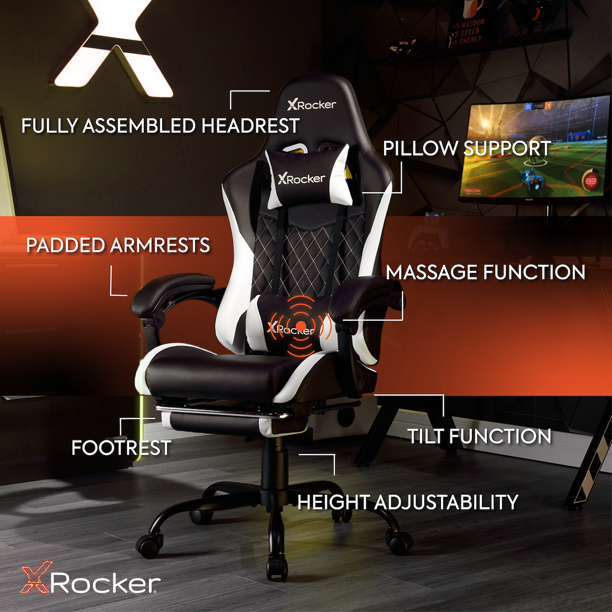Gaming Chair With Tv Attached X Rocker Apex PC Gaming Chair - Main Image