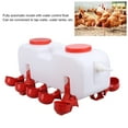 thumbnail image 3 of Dispensador Automático De Bebedero Para Pollos, Bebedero Para Aves De Corral De 10 Litros Con 10 Vasos De Riego, Diseño Sellado 3/4 Lleno, De Bebedero, 3 of 7