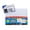 Black, variant on BAZIC Dry Erase Lap Board   4 Black Marker, Double Sided Whiteboard Primary Ruled Lined & Blank, 1-Pack