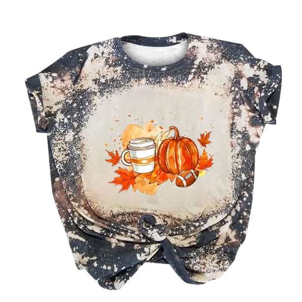 Camisetas de Manga Corta para las Mujeres, Lindo Pollo Granja Impresión Camiseta, Casual Mamá Tee Blusa Ligera