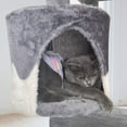 thumbnail image 4 of Confote 74in Multi-Level Cat Trees with Sisal-Covered Scratching Posts, Plush Perches and Condo for Kittens, Cats and Pets, 4 of 10