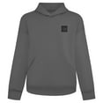 thumbnail image 2 of Men's Levelwear Gray San Jose Sharks Luxe Signature Heirloom Tri-Blend Pullover Hoodie, 2 of 4