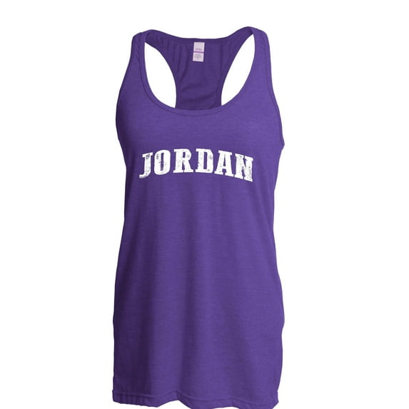 MmF - Women's Racerback Tank Top, up to Women Size 2XL - Jordan Amman