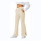 thumbnail image 2 of Pantalones deportivos de fitness de primavera para mujer, pantalones con cintura cruzada, pantalones acampanados divididos, 2 of 5