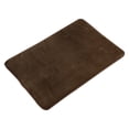 thumbnail image 1 of Alfombra de Baño Unique Bargains de Poliéster Lavable a Máquina Marrón 90x60cm, 1 of 7