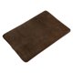 thumbnail image 1 of Alfombra de Baño Unique Bargains de Poliéster Lavable a Máquina Marrón 90x60cm, 1 of 7