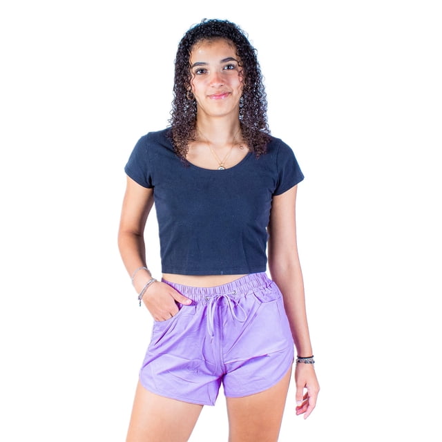 Short De Baño. Bañador Para Dama Colores Lisos