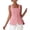 Pink, variant on Womens Sleeveless Suit Vests Dressy Casual Square Neck Business Work Waistcoat Spring Button Blazer Vest Tops
