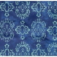 thumbnail image 4 of oneOone Cotton Poplin Twill Medium Blue Fabric Batik Sewing Material Print Fabric By The Yard 56 Inch Wide - BC, 4 of 4