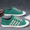 thumbnail image 3 of Men'S Low-Top Lace-Up Canvas Sneakers, Stylish And Comfortable Walking Shoes That Are Breathable And Perfect for Casual Wear, 3 of 7