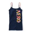 thumbnail image 1 of Aeropostale Tropical Aero Cami Tank Top para mujer, azul, mediano Aeropostale Cami, 1 of 2