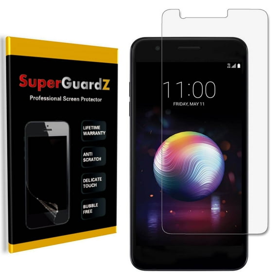 [8-Pack] For LG K8  / LG K10 (2018) - SuperGuardZ Ultra Clear Screen Protector [Anti-Scratch, Anti-Bubble]   LED Stylus Pen