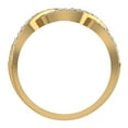 thumbnail image 3 of 0.65 CT TW Intertwined Anniversary Diamond Band Ring 18K Gold (G,VS), 3 of 5