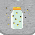 thumbnail image 4 of Inktastic Fireflies Summer Vacation Boys or Girls Baby Bib, 4 of 4